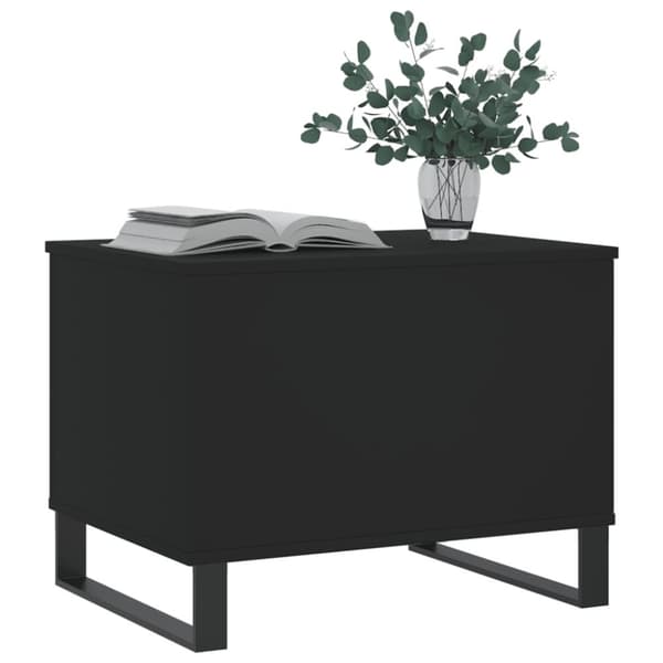 vidaXL sofabord 60x44,5x45 cm konstrueret træ sort - Sofaborde