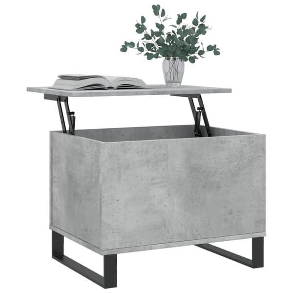 vidaXL sofabord 60x44,5x45 cm konstrueret træ betongrå -  Sofaborde