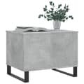 Miniatyrbillede 5 af 11: vidaXL sofabord 60x44,5x45 cm konstrueret træ betongrå -  Sofaborde
