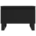 Miniatyrbillede 6 af 11: vidaXL sofabord 50x46x35 cm konstrueret træ sort -  Sofaborde