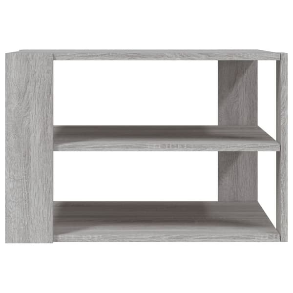 vidaXL sofabord 59,5x59,5x40 cm konstrueret træ grå sonoma-eg -  Sofaborde