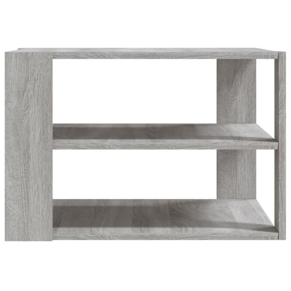 vidaXL sofabord 59,5x59,5x40 cm konstrueret træ grå sonoma-eg -  Sofaborde