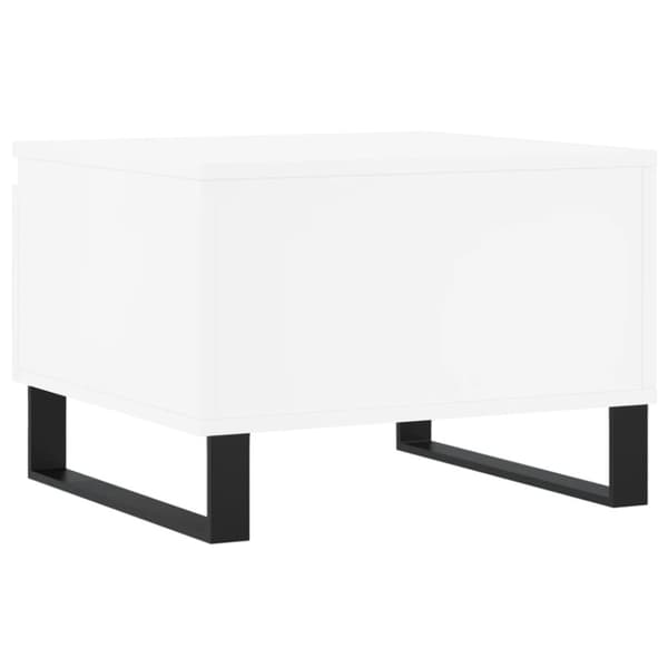 vidaXL Soffbord 2 st vit 50x46x35 cm konstruerat trä - Soffbord