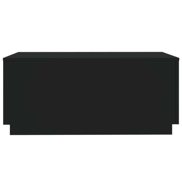 vidaXL Sohvapöytä LED-valoilla musta 90x50x40 cm - Kahvipöydät