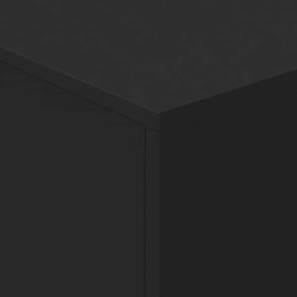 vidaXL Sohvapöytä LED-valoilla musta 90x50x40 cm - Kahvipöydät
