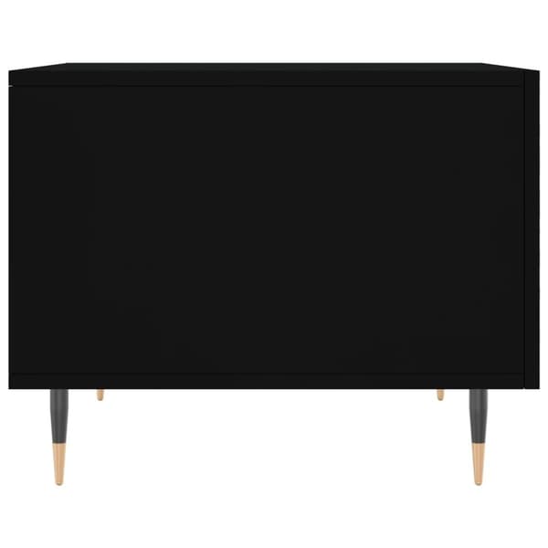 vidaXL Soffbord 2 st svart 50x50x40 cm konstruerat trä - Soffbord