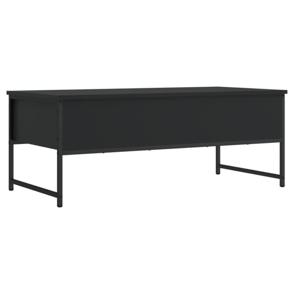 vidaXL Soffbord svart 101x49x39,5 cm konstruerat trä - Soffbord