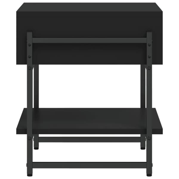 vidaXL Sohvapöytä musta 40x40x45 cm tekninen puu - Kahvipöydät