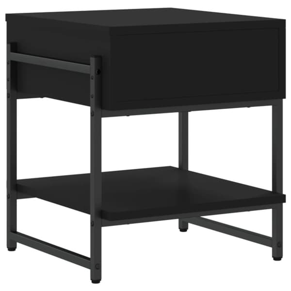 vidaXL Sohvapöytä musta 40x40x45 cm tekninen puu -  Kahvipöydät