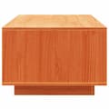 Miniatyrbild 7 av 10: vidaXL Soffbord vaxbrun 110x50x33,5 cm massiv furu -  Soffbord