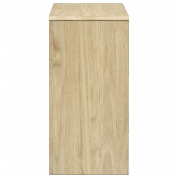 vidaXL Konsolipöytä SAUDA tammenvärinen 89,5x36,5x73 cm täysi mänty -  Konsolipöydät