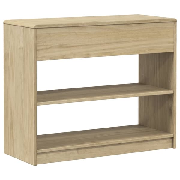 vidaXL Konsolipöytä SAUDA tammenvärinen 89,5x36,5x73 cm täysi mänty -  Konsolipöydät