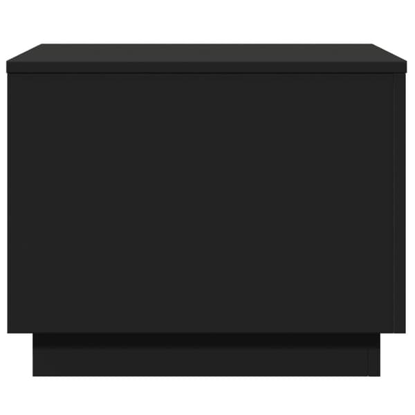 vidaXL Soffbord med LED svart 50x50x40 cm - Soffbord