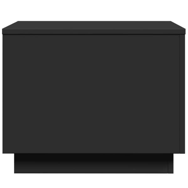 vidaXL Soffbord med LED svart 50x50x40 cm - Soffbord