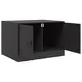 Miniatyrbillede 8 af 11: vidaXL sofabord 67x50x44 cm stål sort