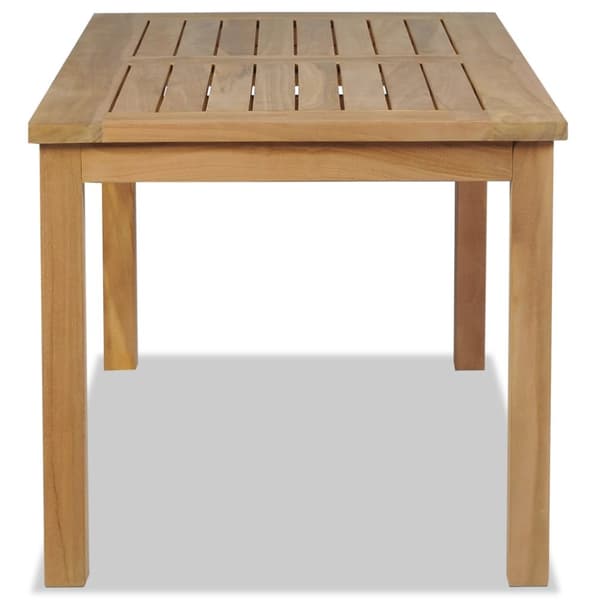 The Living Store Sohvapöytä tiikki 90x50x45 cm - Kahvipöydät