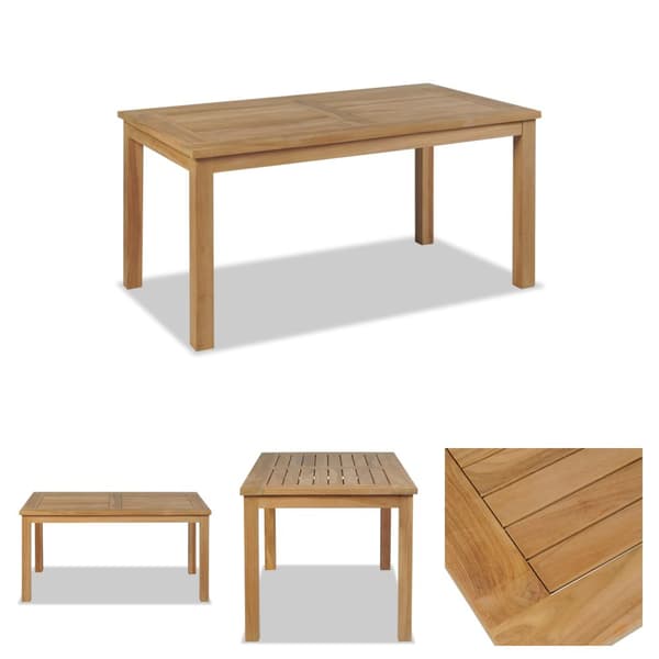 The Living Store Sohvapöytä tiikki 90x50x45 cm - Kahvipöydät