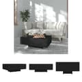 Miniatyrbild 1 av 7: The Living Store Soffbord svart 85x55x31 cm konstruerat trä -  Soffbord