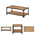 Miniatyrbild 1 av 11: The Living Store Soffbord 90x45x35 cm massivt akaciaträ -  Soffbord