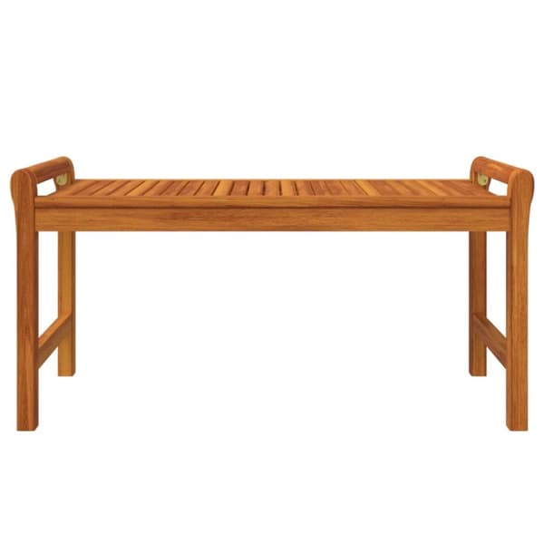 The Living Store sofabord 100x50x50 cm massivt akacietræ - Sofaborde