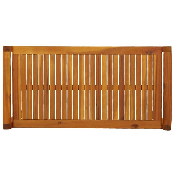 The Living Store sofabord 100x50x50 cm massivt akacietræ - Sofaborde