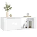 Miniatyrbillede 5 af 11: The Living Store sofabord 100x50,5x35 cm konstrueret træ hvid -  Sofaborde