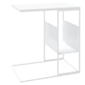 Miniatyrbild 6 av 7: The Living Store Sidobord vit 55x36x59,5 cm konstruerat trä -  Soffbord
