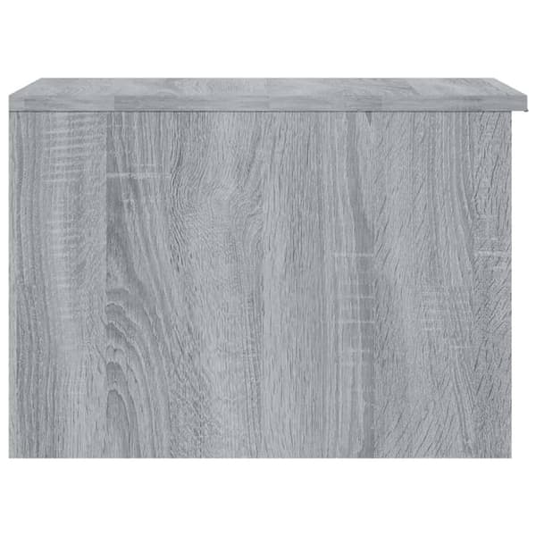 The Living Store sofabord 50x50x36 cm konstrueret træ grå sonoma-eg - Sofaborde