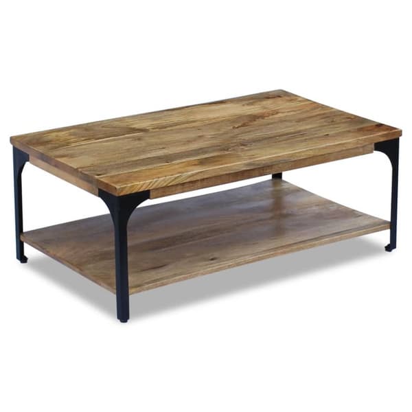 The Living Store sofabord mangotræ 100x60x38 cm - Sofaborde