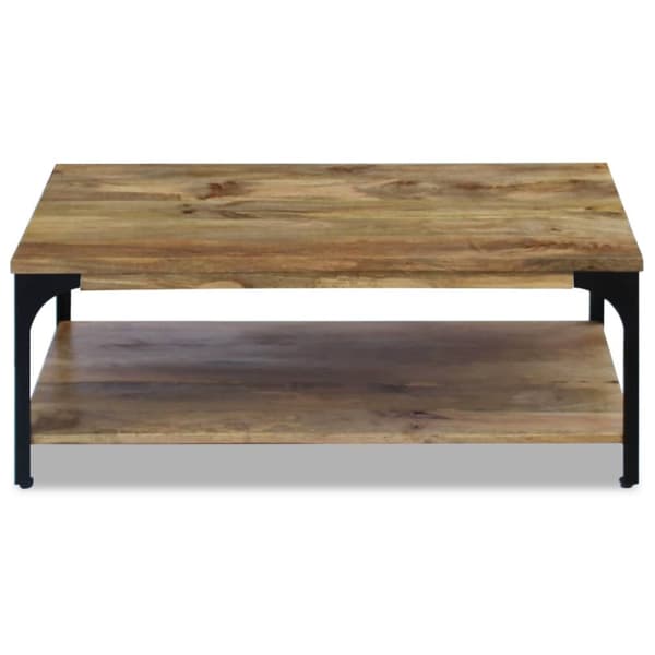 The Living Store sofabord mangotræ 100x60x38 cm - Sofaborde