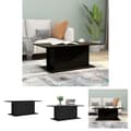 Miniatyrbillede 1 af 8: The Living Store sofabord 102x55,5x40 cm spånplade sort -  Sofaborde