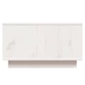 Miniatyrbillede 6 af 10: The Living Store sofabord 55x56x32 cm massivt fyrretræ hvid -  Sofaborde