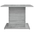 Miniatyrbillede 7 af 8: The Living Store sofabord 55,5x55,5x40 cm spånplade grå sonoma-eg -  Sofaborde