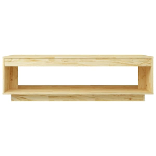 The Living Store Soffbord 110x50x33,5 cm massiv furu -  Soffbord