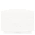 Miniatyrbillede 9 af 11: The Living Store sofabord 100x50x35 cm massivt fyrretræ hvid -  Sofaborde