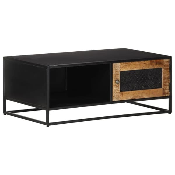 The Living Store sofabord 90x50x35 cm ru mangotræ - Sofaborde