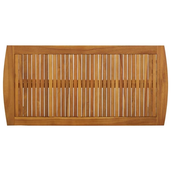 The Living Store Soffbord 102x50x43 cm massivt akaciaträ -  Soffbord