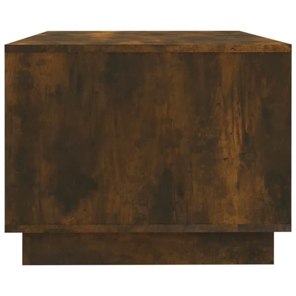 The Living Store Sohvapöytä savutammi 102x55x43 cm tekninen puu - Kahvipöydät