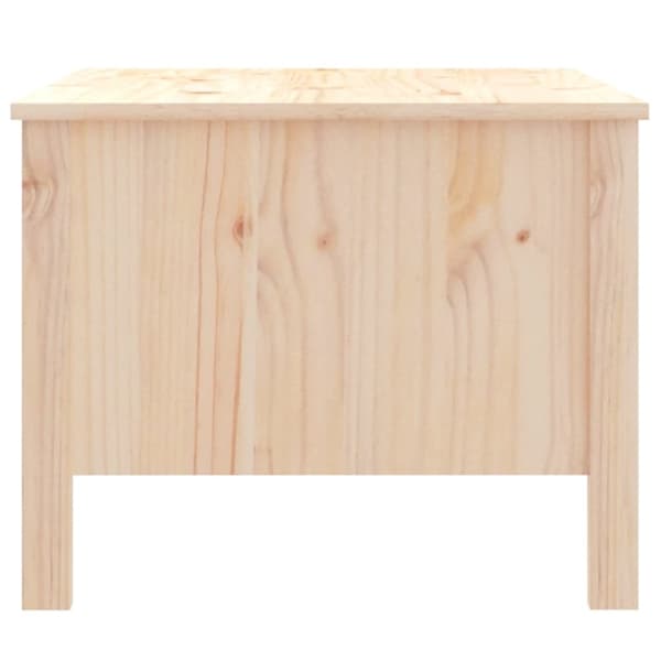The Living Store Soffbord 100x50x40 cm massiv furu -  Soffbord