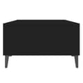Miniatyrbillede 7 af 10: The Living Store sofabord 103,5x60x35 cm spånplade sort -  Sofaborde