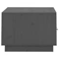 Miniatyrbild 9 av 11: The Living Store Soffbord grå 80x50x35 cm massiv furu -  Soffbord