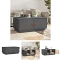 Miniatyrbild 1 av 11: The Living Store Soffbord grå 80x50x35 cm massiv furu -  Soffbord