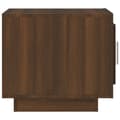 Miniatyrbillede 5 af 10: The Living Store sofabord 51x50x45 cm konstrueret træ brun egetræsfarve -  Sofaborde