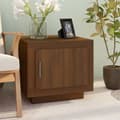 Miniatyrbillede 2 af 10: The Living Store sofabord 51x50x45 cm konstrueret træ brun egetræsfarve -  Sofaborde