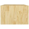 Miniatyrbillede 7 af 9: The Living Store sofabord 75x50x33,5 cm massivt fyrretræ -  Sofaborde