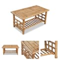 Miniatyrbillede 1 af 6: The Living Store sofabord bambus 90x50x45 cm -  Sofaborde