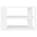 Miniatyrbild 5 av 10: The Living Store Soffbord vit 59,5x59,5x40 cm konstruerat trä -  Soffbord