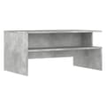 Miniatyrbillede 7 af 10: The Living Store sofabord 90x55x42,5 cm konstrueret træ betongrå -  Sofaborde