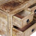 Miniatyrbillede 6 af 11: The Living Store sofabord 70x70x40 cm ru mangotræ -  Sofaborde