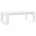 Miniatyrbild 3 av 10: The Living Store Soffbord vit 102x50x35 cm konstruerat trä -  Soffbord